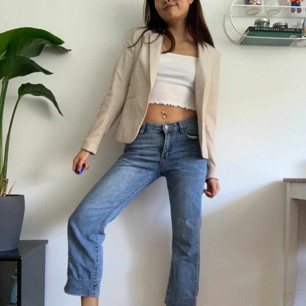 Beige Blazer